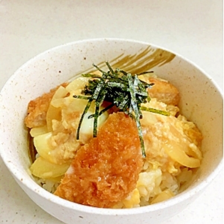 おかわりできる♪簡単ミニかつ丼